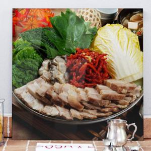 아트박스/꾸밈 id253-아크릴액자_보쌈족발(중형)