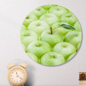 아트박스/꾸밈 ts163-원형아크릴액자_이슬을머금은사과