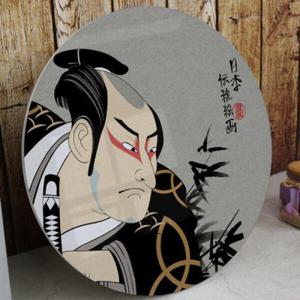 아트박스/꾸밈 tk550-원형아크릴액자_일본사무라이