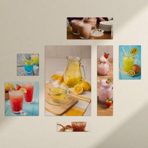 아트박스/꾸밈 if282-멀티액자_시원한음료