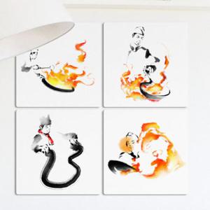 아트박스/꾸밈 if349-멀티액자_중식요리사