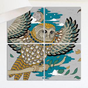 아트박스/꾸밈 tb206-멀티액자_밤부엉이