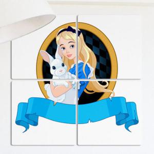 아트박스/꾸밈 cf193-멀티액자_이상한나라의앨리스