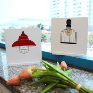 아트박스/꾸밈 ci698-스탠드액자2P_일러스트전등1