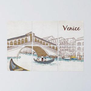 아트박스/꾸밈 ib408-멀티액자_한가로운베네치아