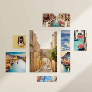 아트박스/꾸밈 tb300-멀티액자_베네치아풍경