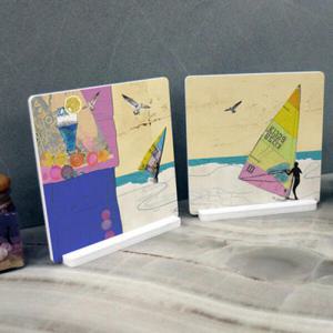 아트박스/꾸밈 ii591-스탠드액자2P_빈티지팝아트5