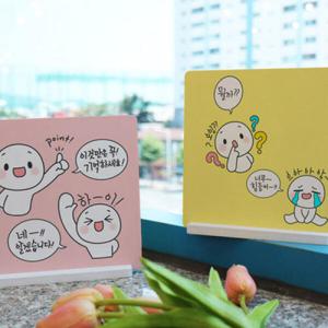 아트박스/꾸밈 ts258-스탠드액자2P_귀여운캐릭터02