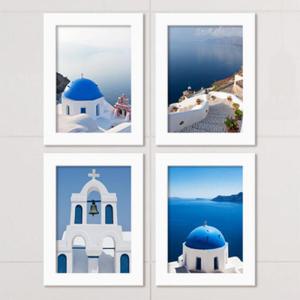 아트박스/꾸밈 cv431-산토리니풍경_액자세트