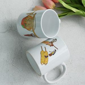 아트박스/꾸밈 if064-디자인머그컵2p-편의점음식