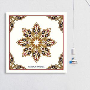 아트박스/꾸밈 it259-만다라문양_노프레임