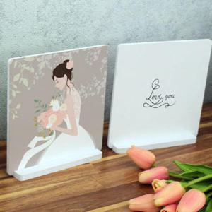 아트박스/꾸밈 pa902-스탠드액자2P_웨딩02(여자2)