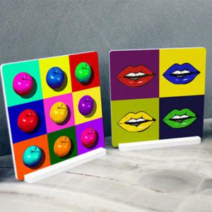 아트박스/꾸밈 id376-스탠드액자2P_팝아트01