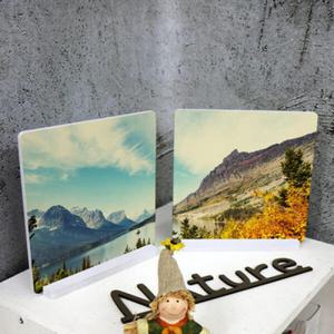 아트박스/꾸밈 cc856-스탠드액자2P_그림같은호수2