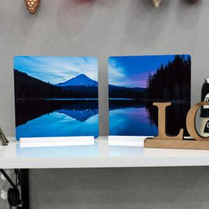 아트박스/꾸밈 cc861-스탠드액자2P_그림같은호수7