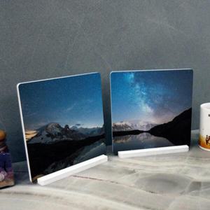 아트박스/꾸밈 cc863-스탠드액자2P_그림같은호수9