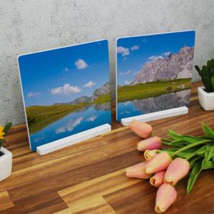 아트박스/꾸밈 cc864-스탠드액자2P_그림같은호수10