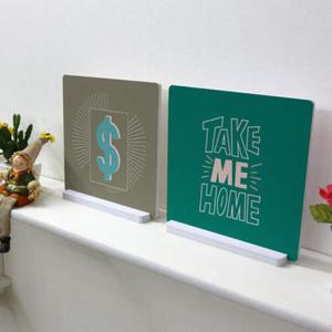 아트박스/꾸밈 cc878-스탠드액자2P_빈티지레터링9