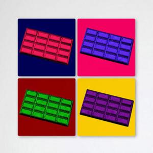 아트박스/꾸밈 ib526-멀티액자_초콜릿팝아트