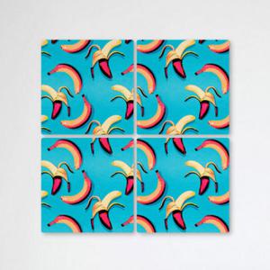 아트박스/꾸밈 ib533-멀티액자_핑크바나나팝아트