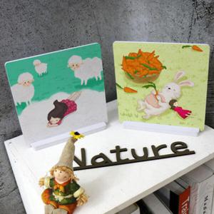 아트박스/꾸밈 pk311-스탠드액자2P_상상속동화나라1