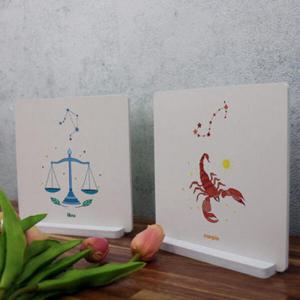 아트박스/꾸밈 cc853-스탠드액자2P_별자리5