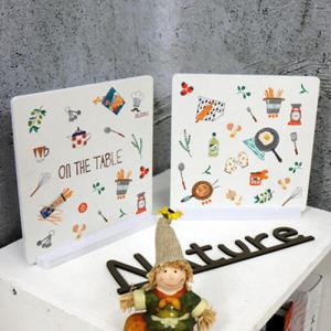 아트박스/꾸밈 ii664-스탠드액자2P_온더테이블2