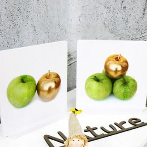 아트박스/꾸밈 cd185-스탠드액자2P_풋사과금사과