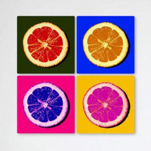 아트박스/꾸밈 ib542-멀티액자_오렌지팝아트1
