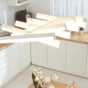 아트박스/퍼플스토리 LED 스피노 사각 펜던트 8등-48W