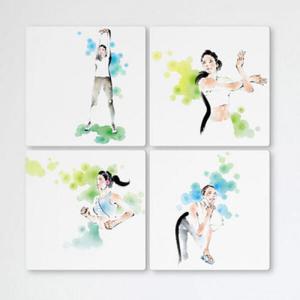 아트박스/꾸밈 if625-멀티액자_가벼운운동