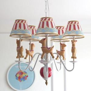 아트박스/퍼플스토리 루돌프 5등 펜던트(LED전구포함)