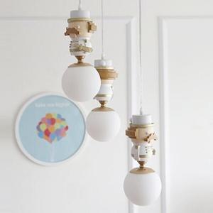 아트박스/퍼플스토리 더킹 3등 펜던트(LED전구포함)