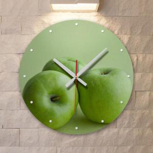 아트박스/꾸밈 ts308-옹기종기풋사과_인테리어벽시계