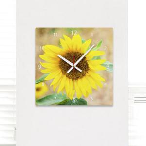 아트박스/꾸밈 ci926-재물을상징하는해바라기_인테리어벽시계