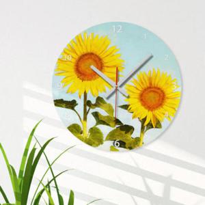 아트박스/꾸밈 ci930-풍수에좋은해바라기_인테리어벽시계