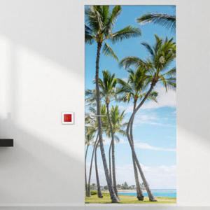아트박스/꾸밈 ce961-하와이야자수_현관문시트지