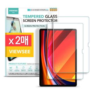 아트박스/뷰씨 갤럭시탭S7플러스 강화유리필름 2매구성