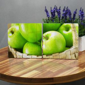 아트박스/꾸밈 th812-폼아크릴액자18CmX18CmX2ea_초록사과바구니