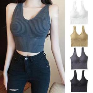 아트박스/홀리지 비안느 데일리 골지 캡내장 브라 나시탑