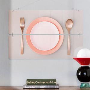 아트박스/꾸밈 nl384-멀티아크릴액자_행복한식탁(2단대형)