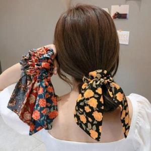 아트박스/홀리지 카르멜 여성 헤어 리본 플라워 머리끈 헤어밴드