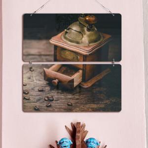 아트박스/꾸밈 nl575-멀티아크릴액자_빈티지원두그라인더(2단)