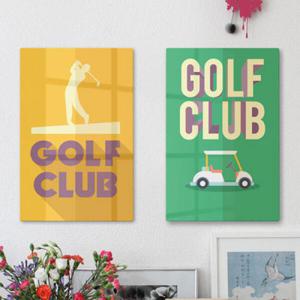 아트박스/꾸밈 te429-폼아크릴액자38CmX58Cm_골프클럽포스터