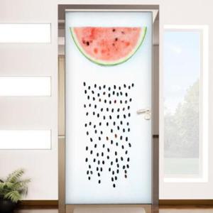 아트박스/꾸밈 eh237-수박비_현관문시트지