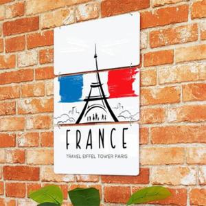 아트박스/꾸밈 nv312-멀티아크릴액자_프랑스파리에펠탑여행(3단)