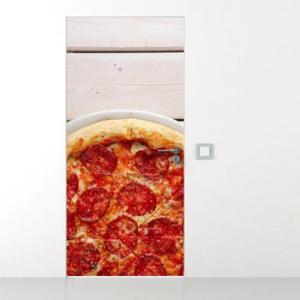 아트박스/꾸밈 gb225-맛있는페퍼로니피자_현관문시트지