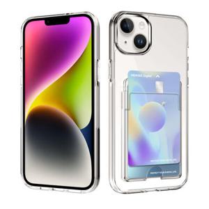 아트박스/뷰씨 아이폰 14 카드 수납 2장 투명 케이스