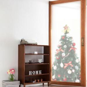 아트박스/꾸밈 eh581-유리문시트지_크리스마스트리