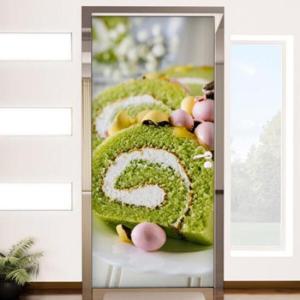 아트박스/꾸밈 pd494-녹차디저트_현관문시트지